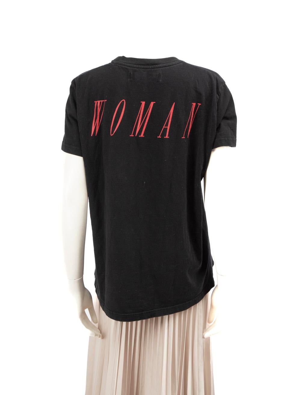 Noir Black Off-White « Do You Have a Table Tho ? » T-shirt taille S en vente