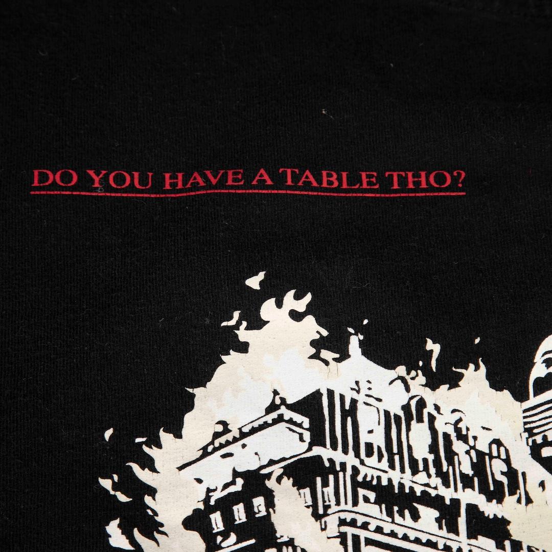 Black Off-White « Do You Have a Table Tho ? » T-shirt taille S Bon état - En vente à London, GB