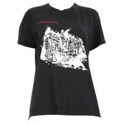 Off-White Black "Do You Have a Table Tho?" T-Shirt Size S