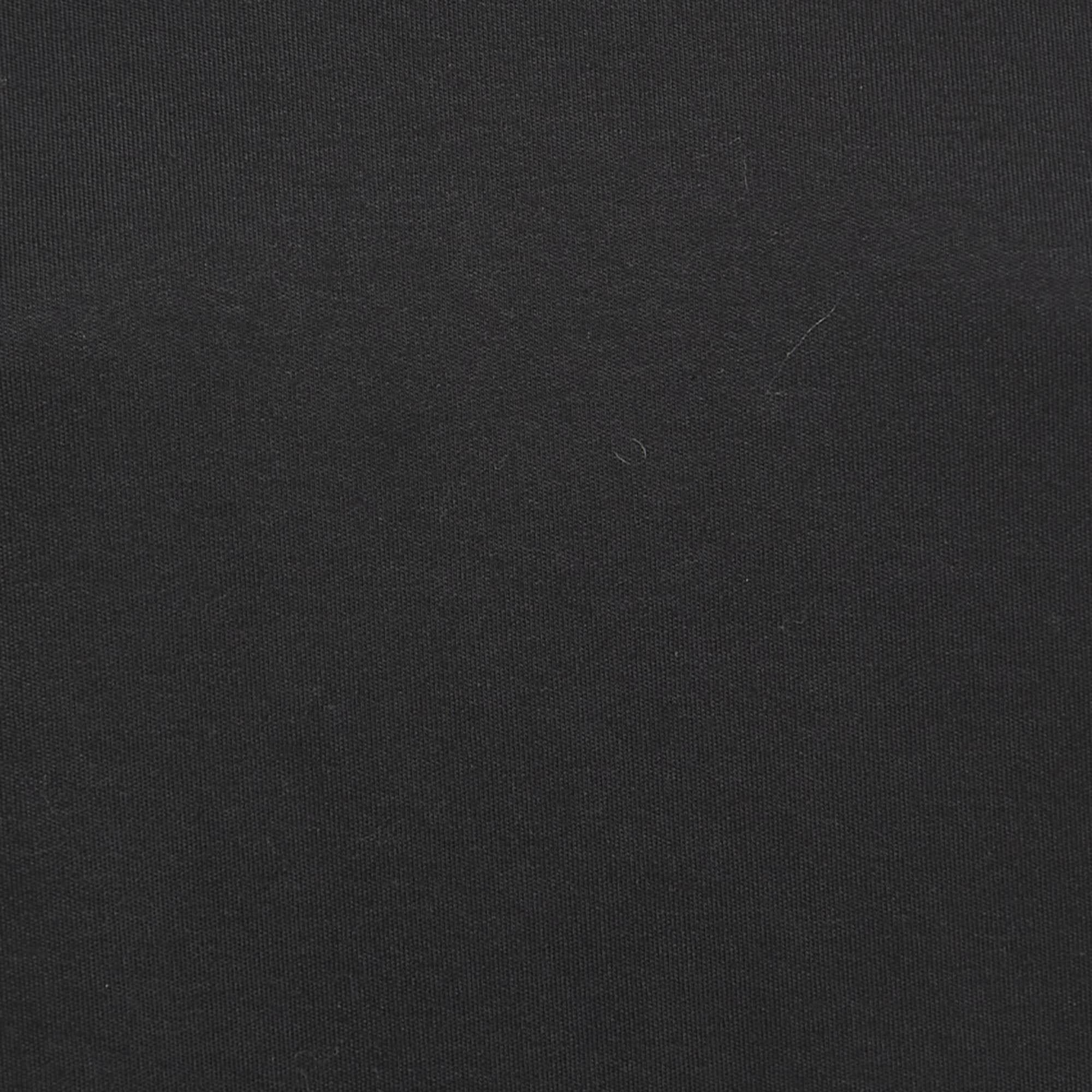 Off-White Schwarzes Jersey-Baumwoll-T-Shirt Kleid S im Zustand „Gut“ im Angebot in Dubai, Al Qouz 2