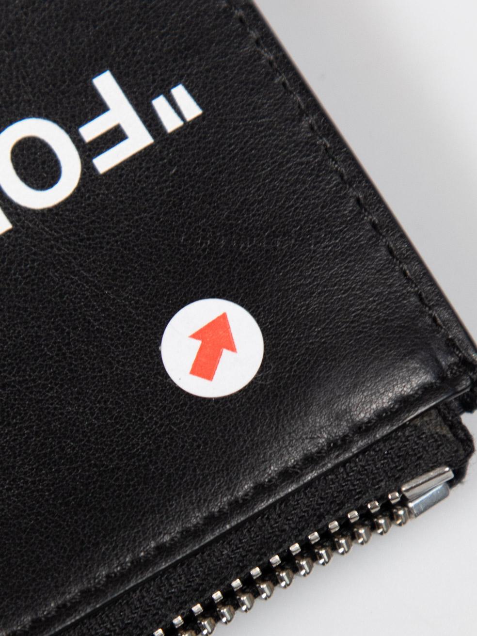 Off-White Black Leather 