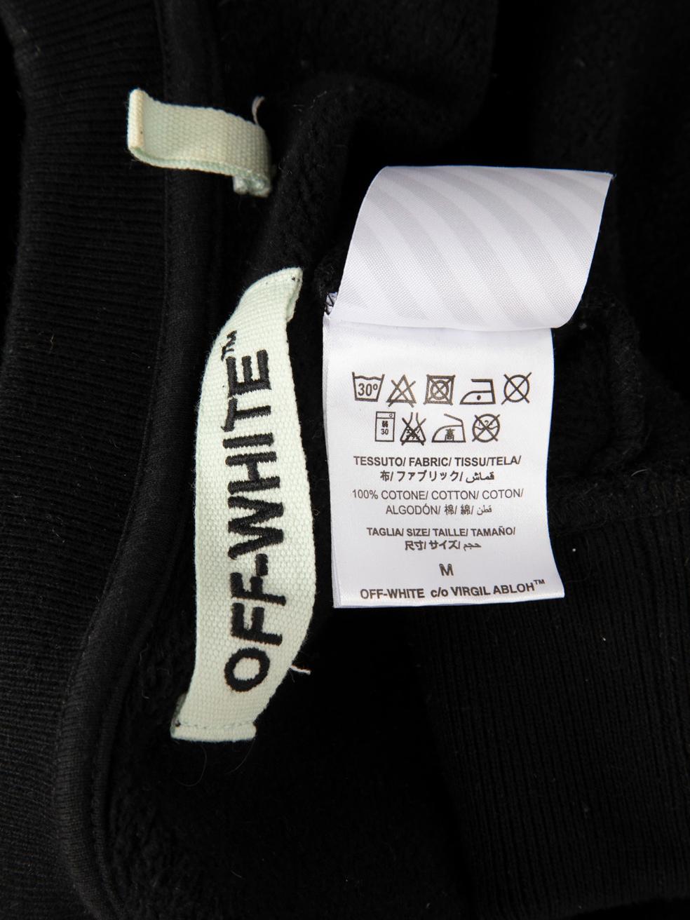 Maglione con stampa lupo nero di Off-White, taglia M. in vendita 1
