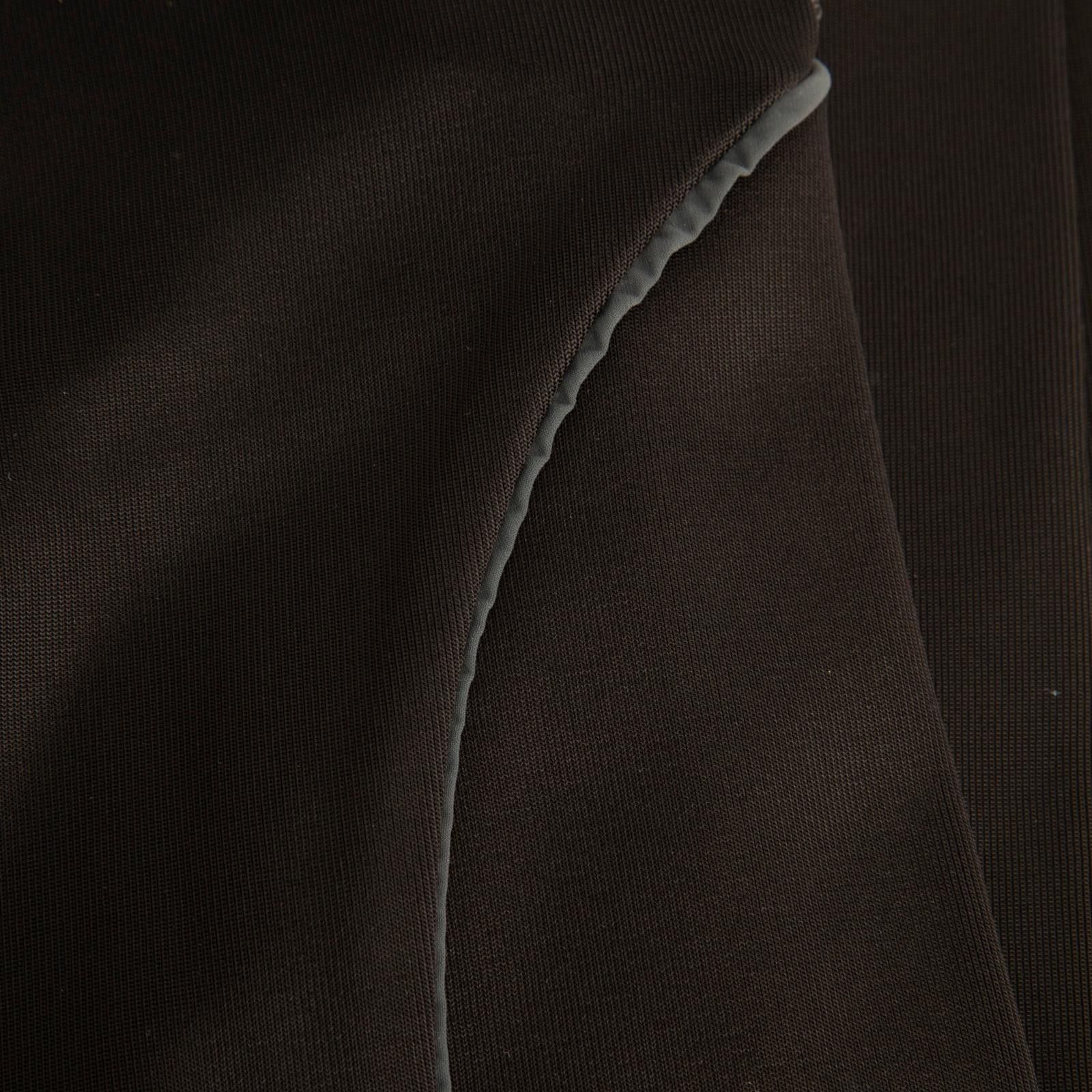 Nero Leggings elasticizzati con zip Off-White White taglia S. in vendita