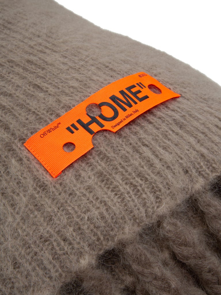 OffWhite Blanket Taupe Beige For Sale at 1stDibs