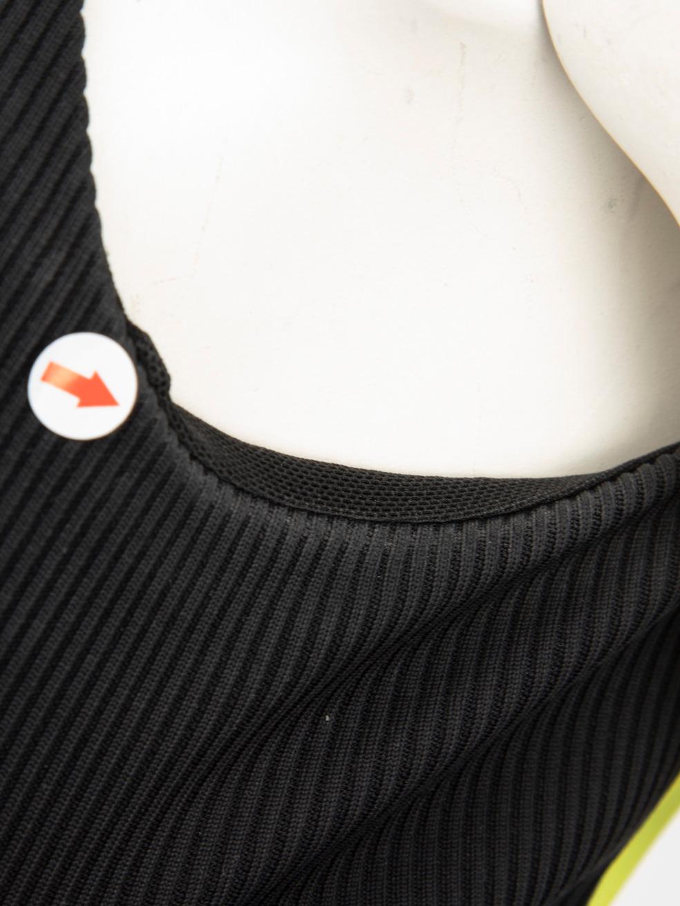 De las mujeres Off-White Brush Stroke Pattern Crop Top Talla S en venta