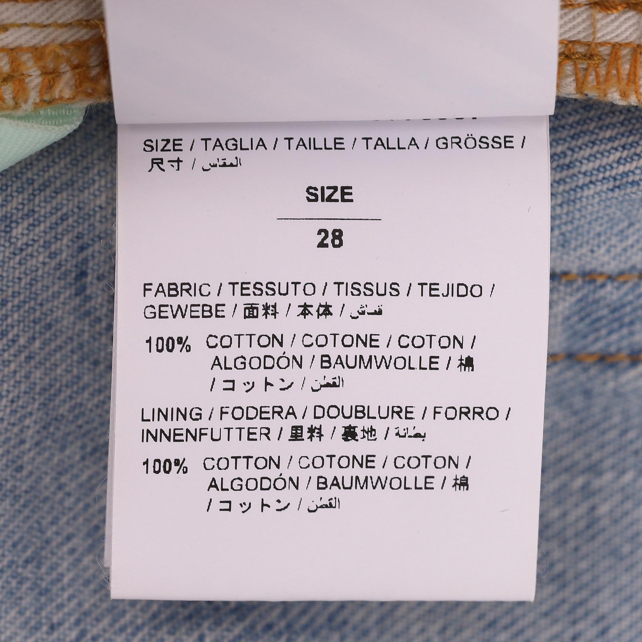 Pantalones cortos vaqueros Off-White c/o Virgil Abloh en venta 1