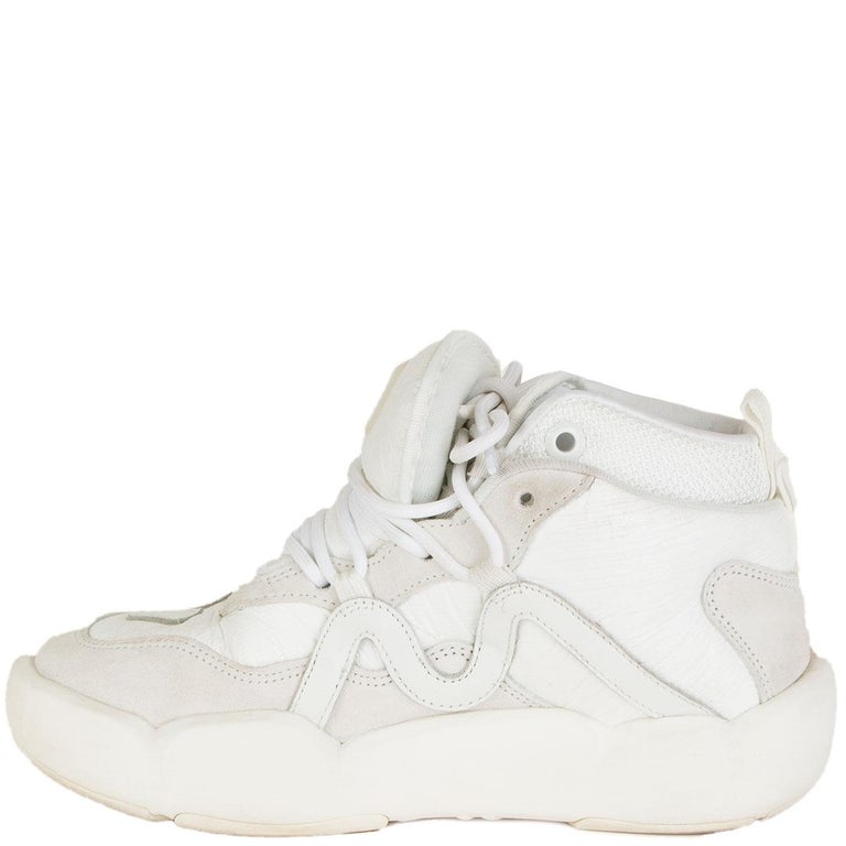 Off-White c/o Virgil Abloh Women's Out of Office Mid Top Lea - High-Top Sneakers - 37