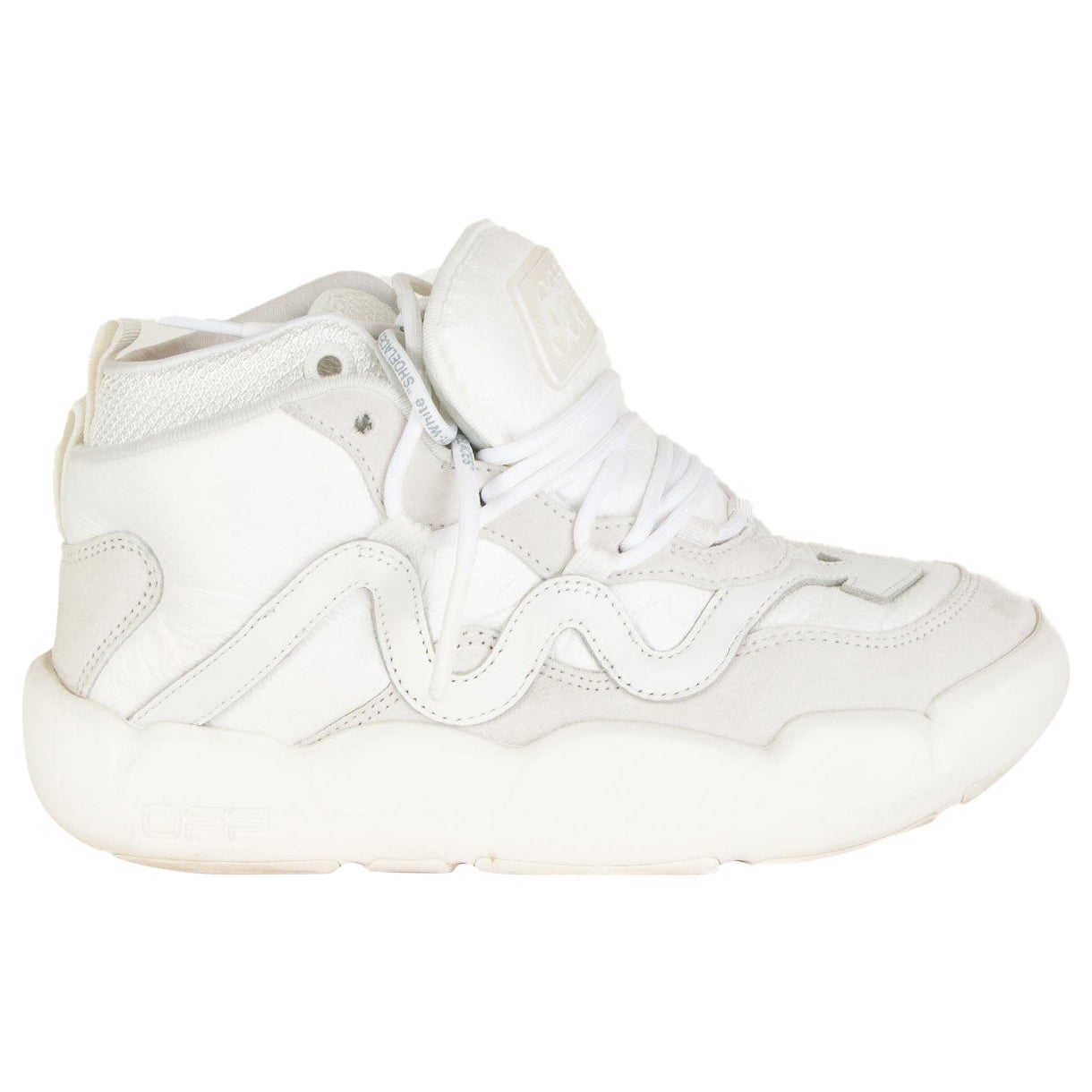 OFF-WHITE C/O VIRGIL ABLOH Optic Chlorine Mid-Top Turnschuhe 37