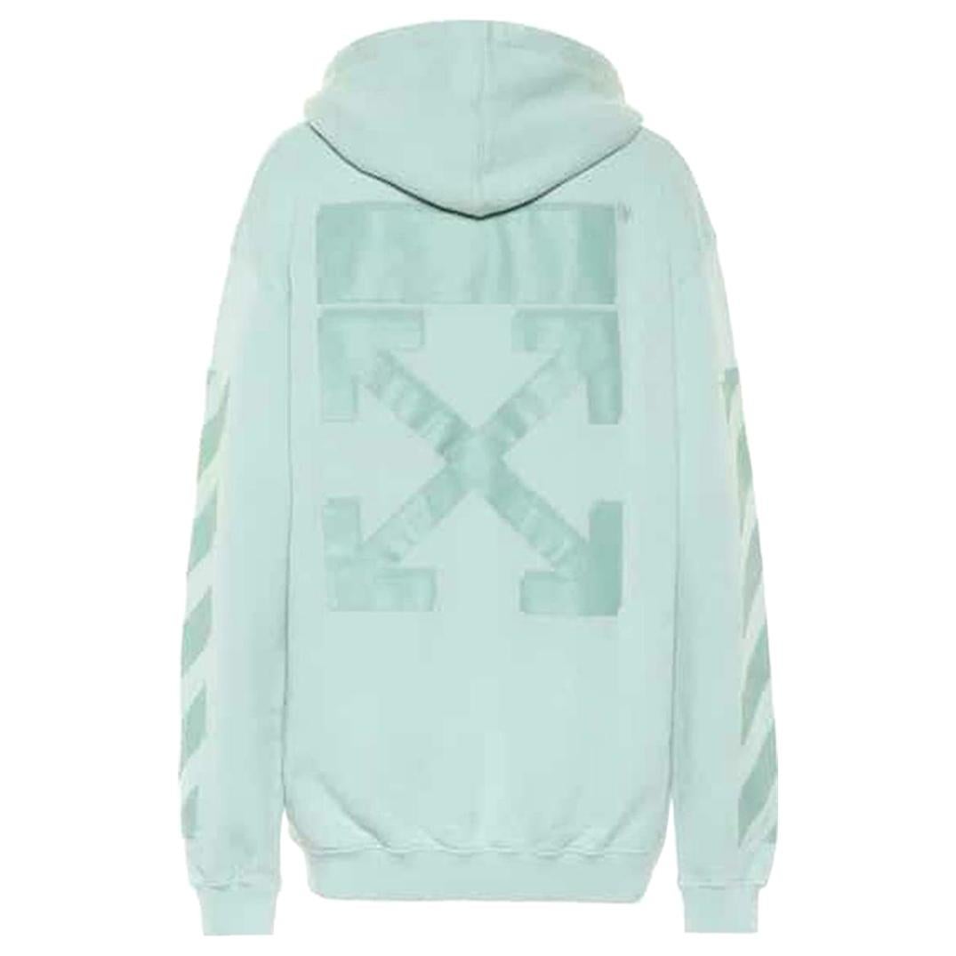 Off-White C/O Virgil Abloh Oversized Printed Cotton Jersey Hoodie