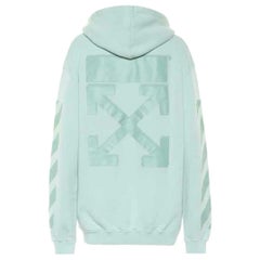 Off-White C/O Virgil Abloh Oversized Printed Cotton Jersey Hoodie