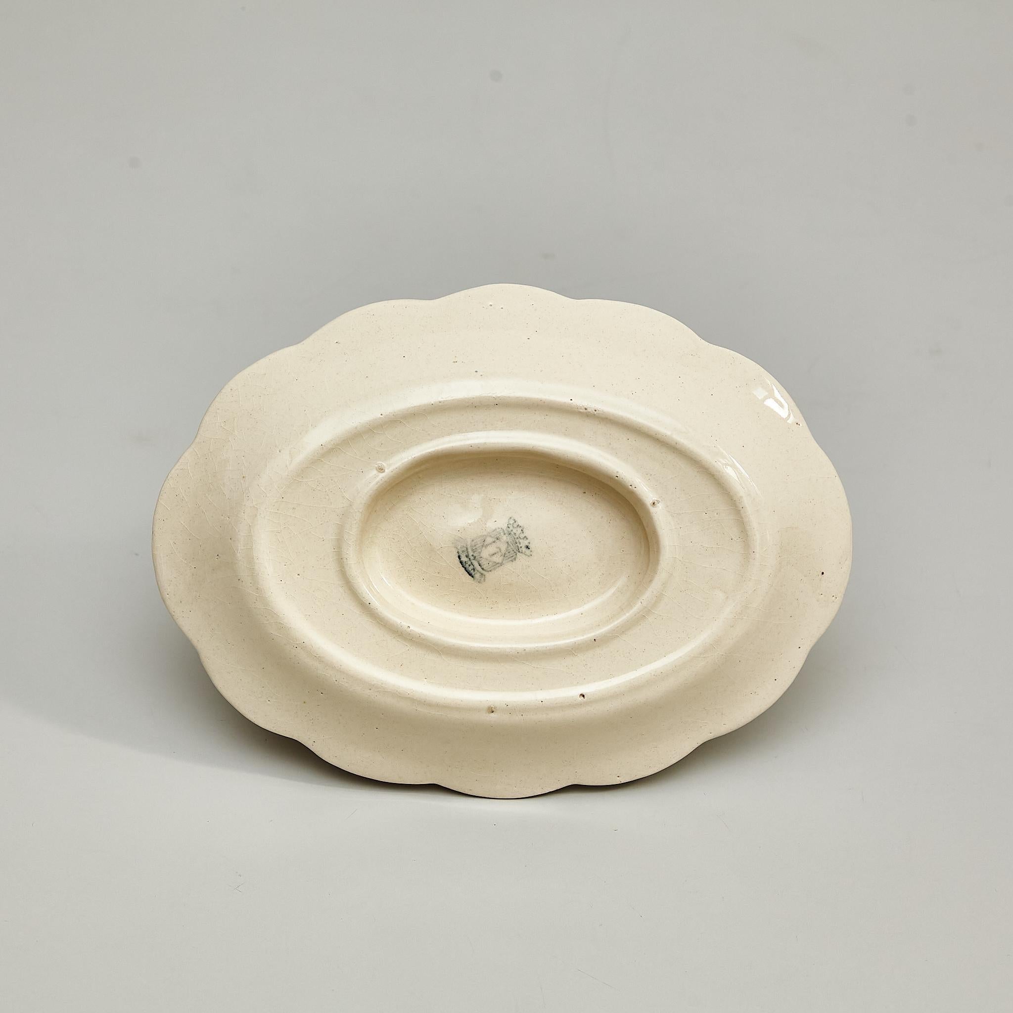 Off-White-Keramik-Sauerkanne, um 1940 im Angebot 5
