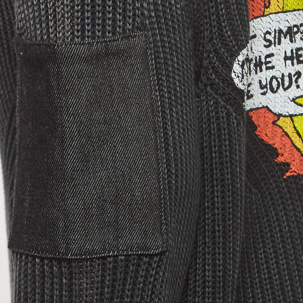 Flamed bart sweatshirt sales
