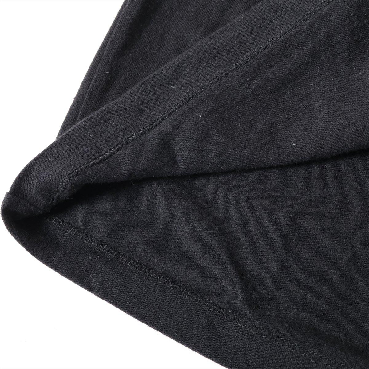 Off-White Cotton Long Sleeve Shirt Black For Sale 1