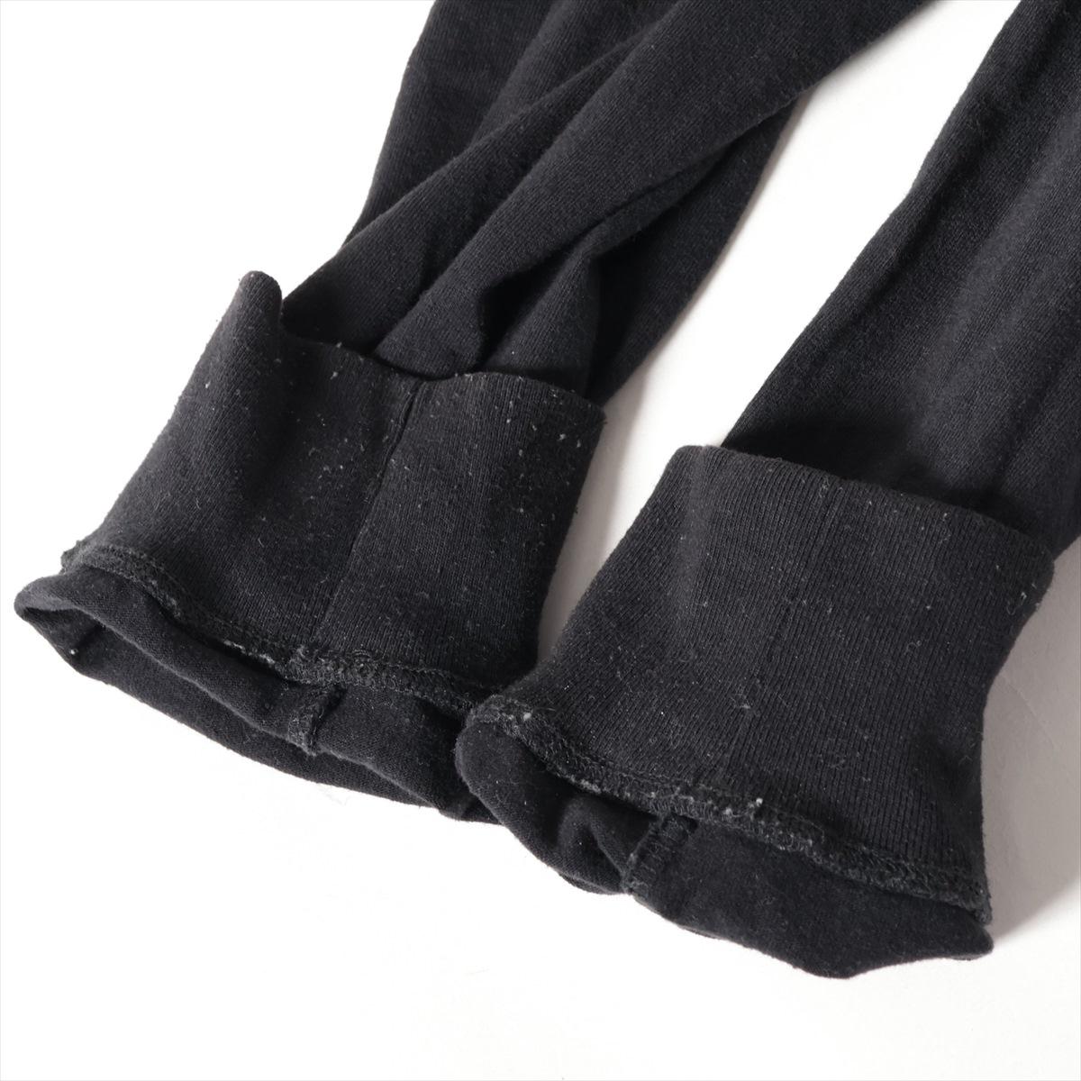 Off-White Cotton Long Sleeve Shirt Black For Sale 5
