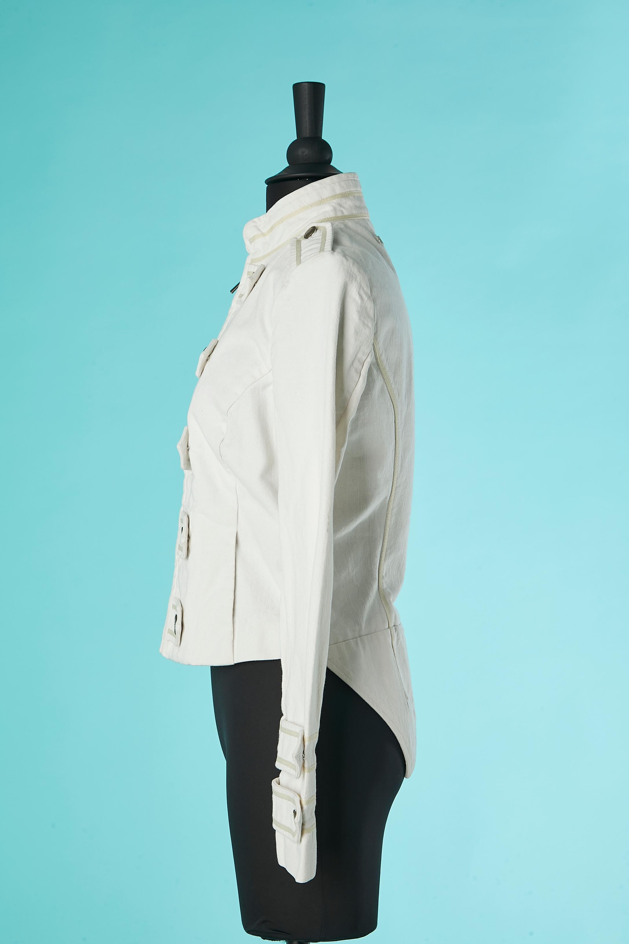 Off-white cotton Officer jacket Jean-Paul Gaultier Jean's  1