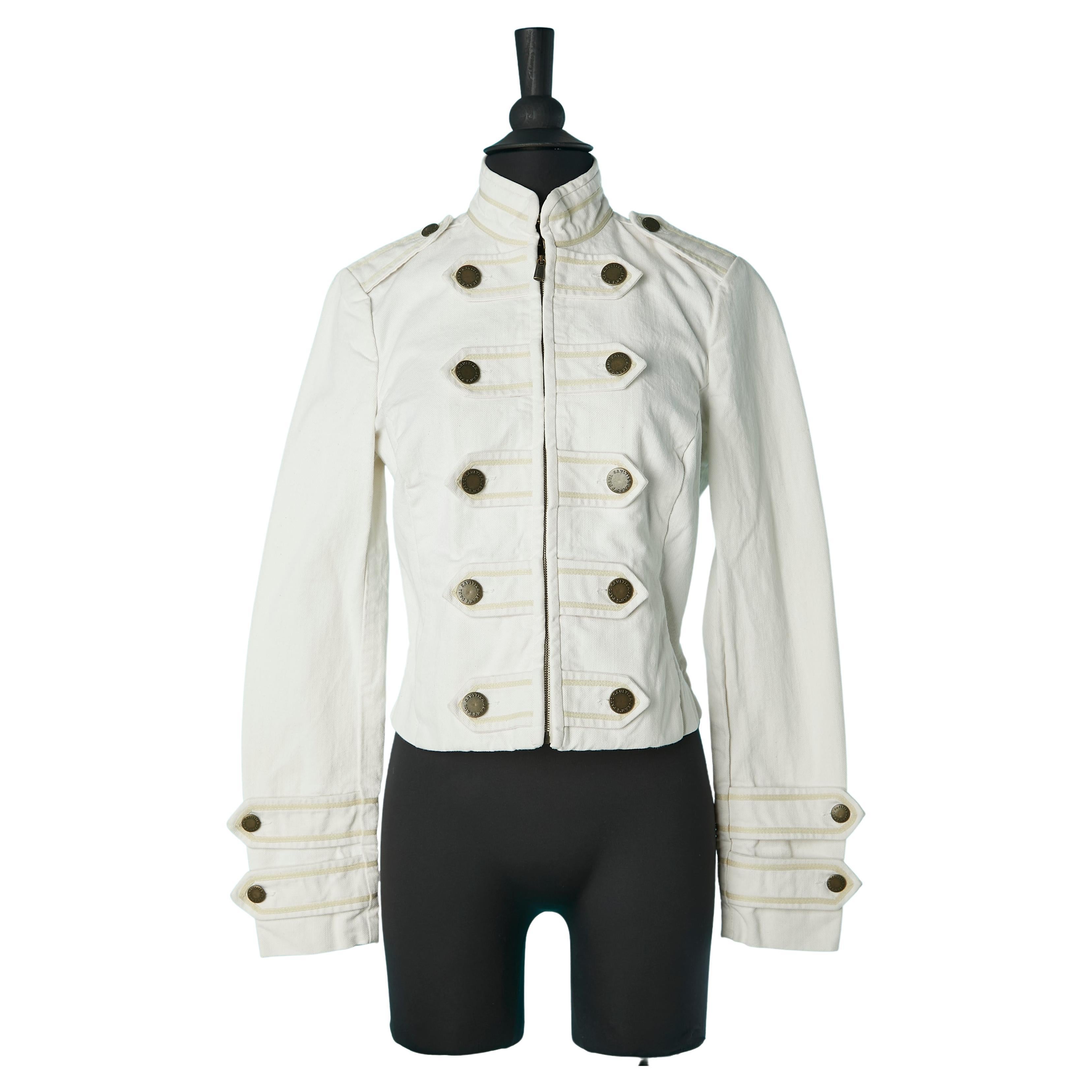 Off-white cotton Officer jacket Jean-Paul Gaultier Jean's 
