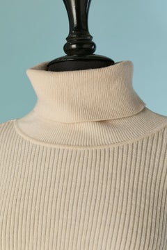 Off-white cropped sweater ALEXANDRE VAUTHIER FW 2017