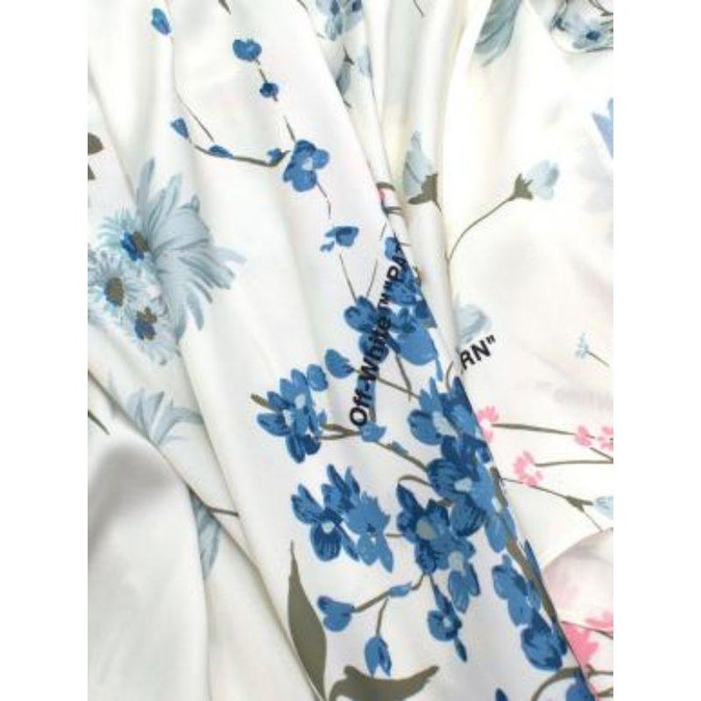Silfi Print Dress Off White
