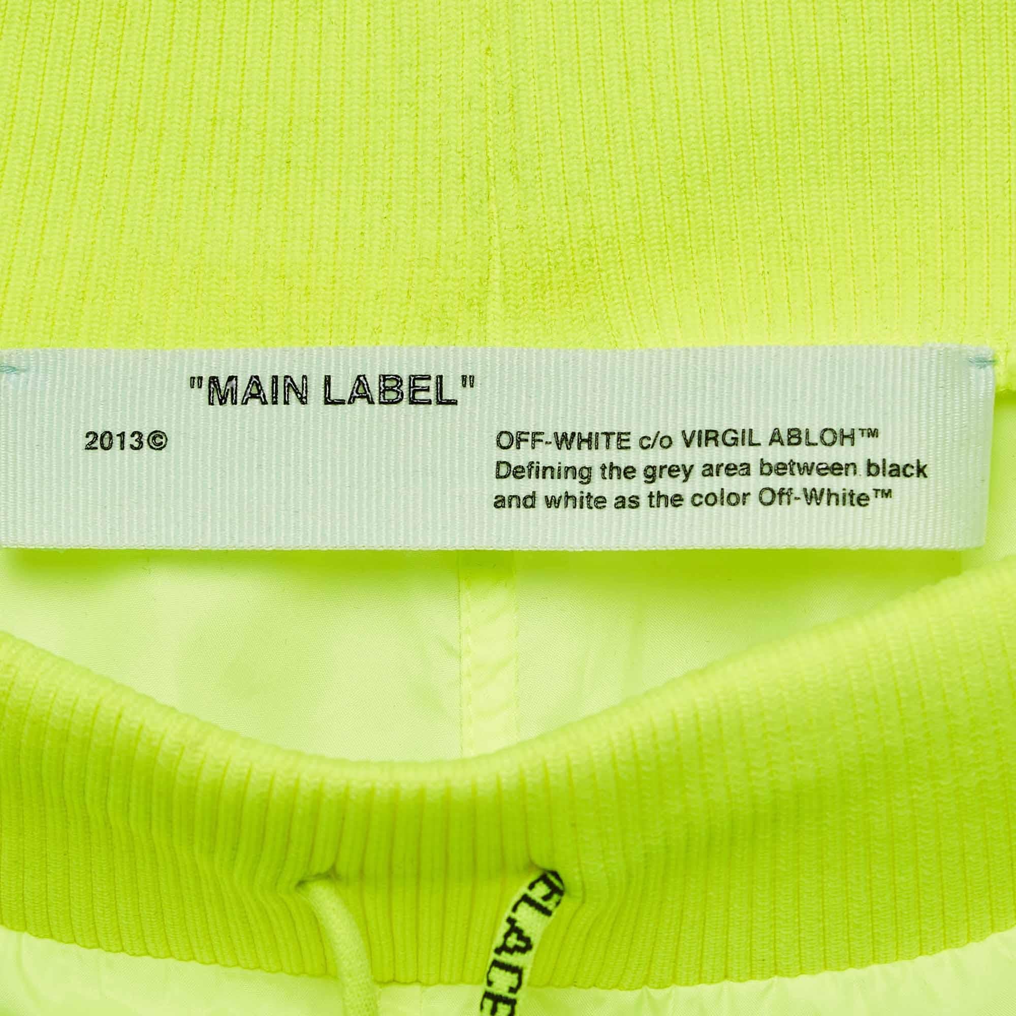 Joggers sintetici verde fluo di Whiting M. In condizioni ottime in vendita a Dubai, Al Qouz 2