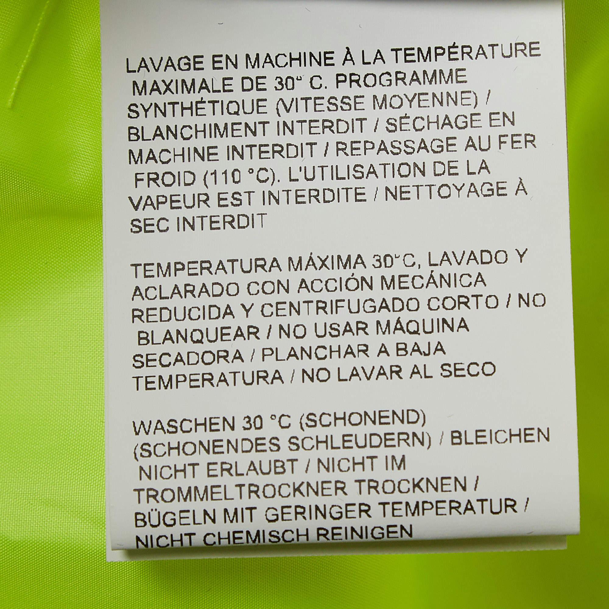 Joggers sintetici verde fluo di Whiting M. in vendita 1