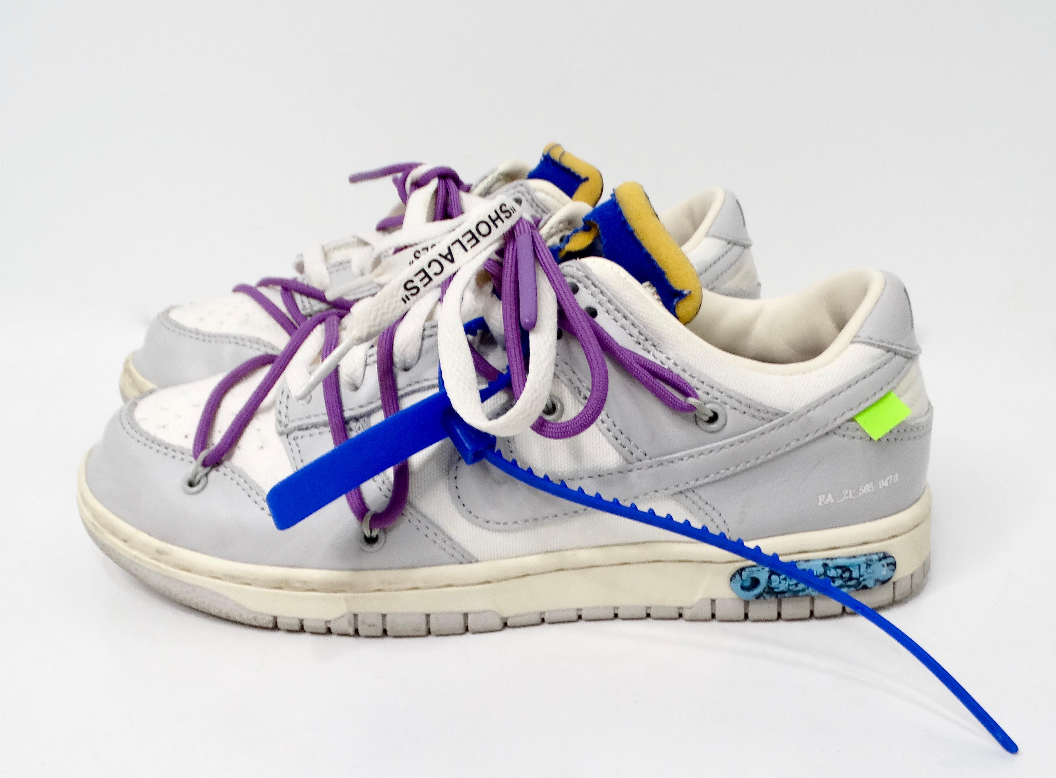 Gray Off-White for Nike Dunk Low 
