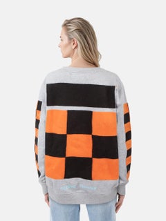 Sudadera oversize gris 'Seeing Things' de Off-White Talla S