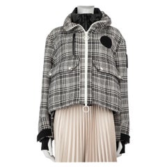 Off-White Houndstooth Full Zip Jacket Size S