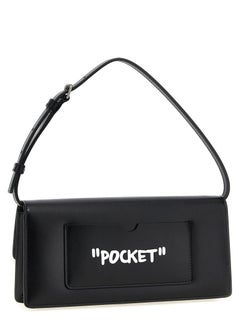 Off-White Jitney Shoulder Bag — Black