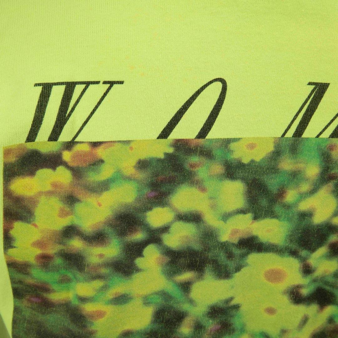 Camiseta estampado gráfico verde lima Off-White Talla S Verde en venta