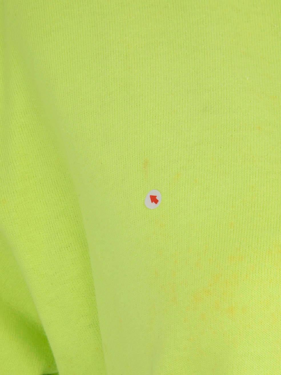 Camiseta estampado gráfico verde lima Off-White Talla S en venta 2