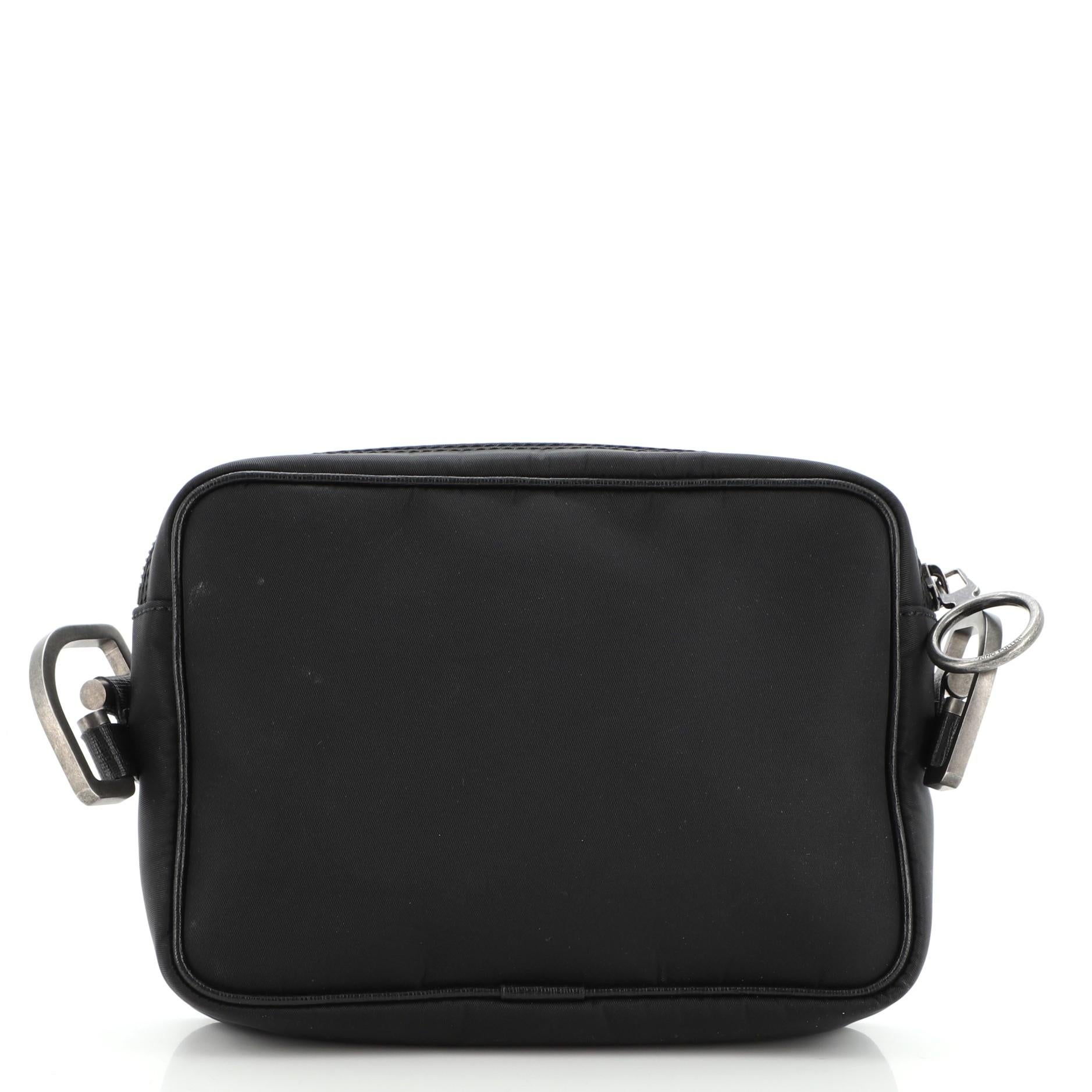 off white nylon crossbody bag