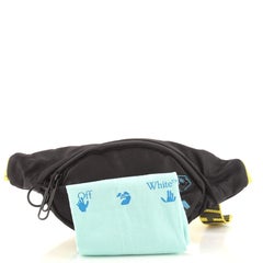 Off White Logo Patch Bum Bag Nylon