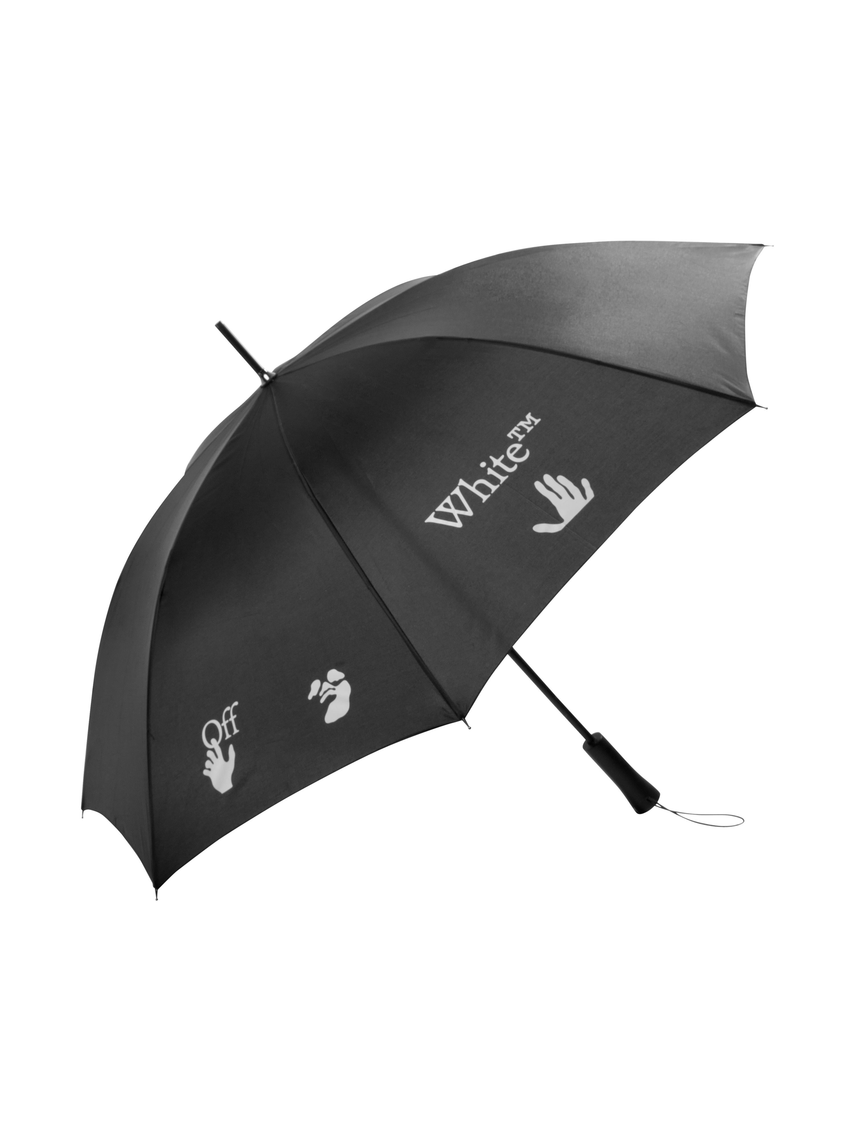 Off-White Long Umbrella Black White For Sale