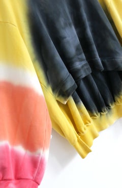 Off-White Main Label 2013 Sweatshirt mit Kordelzug und Tie-Dye-Effekt