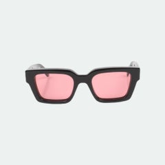 Off-White Men's OER1126-L unisex pink lenses Sunglasses