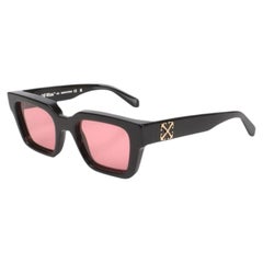 Off-White Men's OER1126-L unisex pink lenses Sunglasses