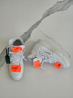 OFF-WHITE Off Court 3.0 Scarpe da ginnastica alte Bianco / Arancione Taglia 39