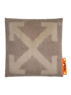 Off-White Pillow Big Taupe Beige