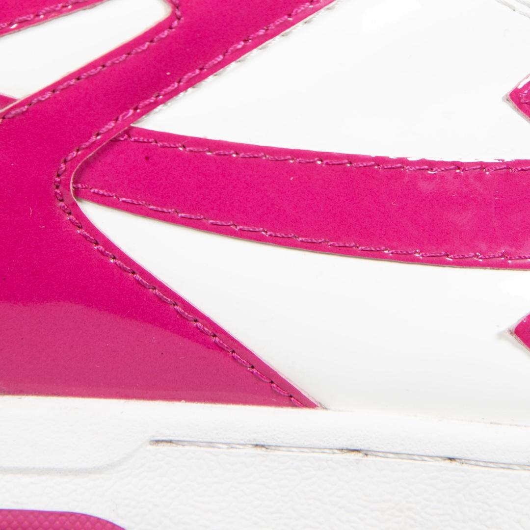 Off-White Pink Patent Out Of Office Trainers Size IT 38.5 Pour femmes en vente