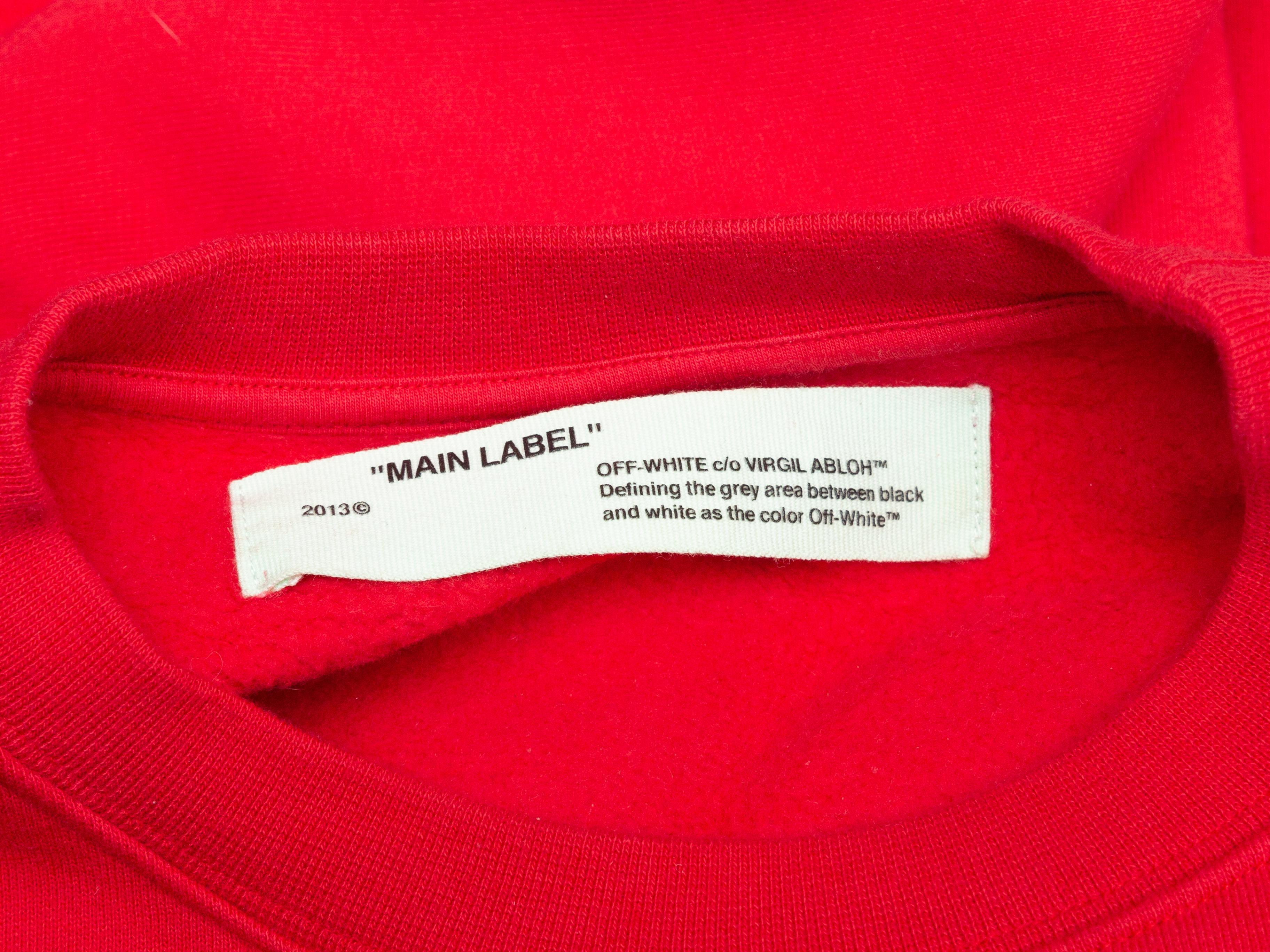 off white global warming hoodie