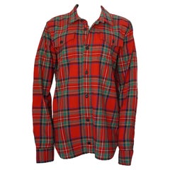 Off-White Red Plaid Flannel (SS13)