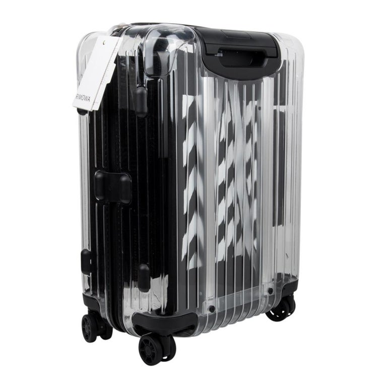 off white suitcase black