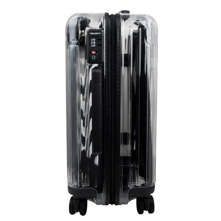 off white suitcase black