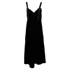 Robe midi sans manches Off-White en polyester noir