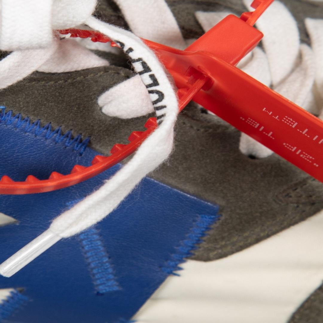 Off-White Suede & Cloth Arrow Trainers Size IT 39 Pour femmes en vente