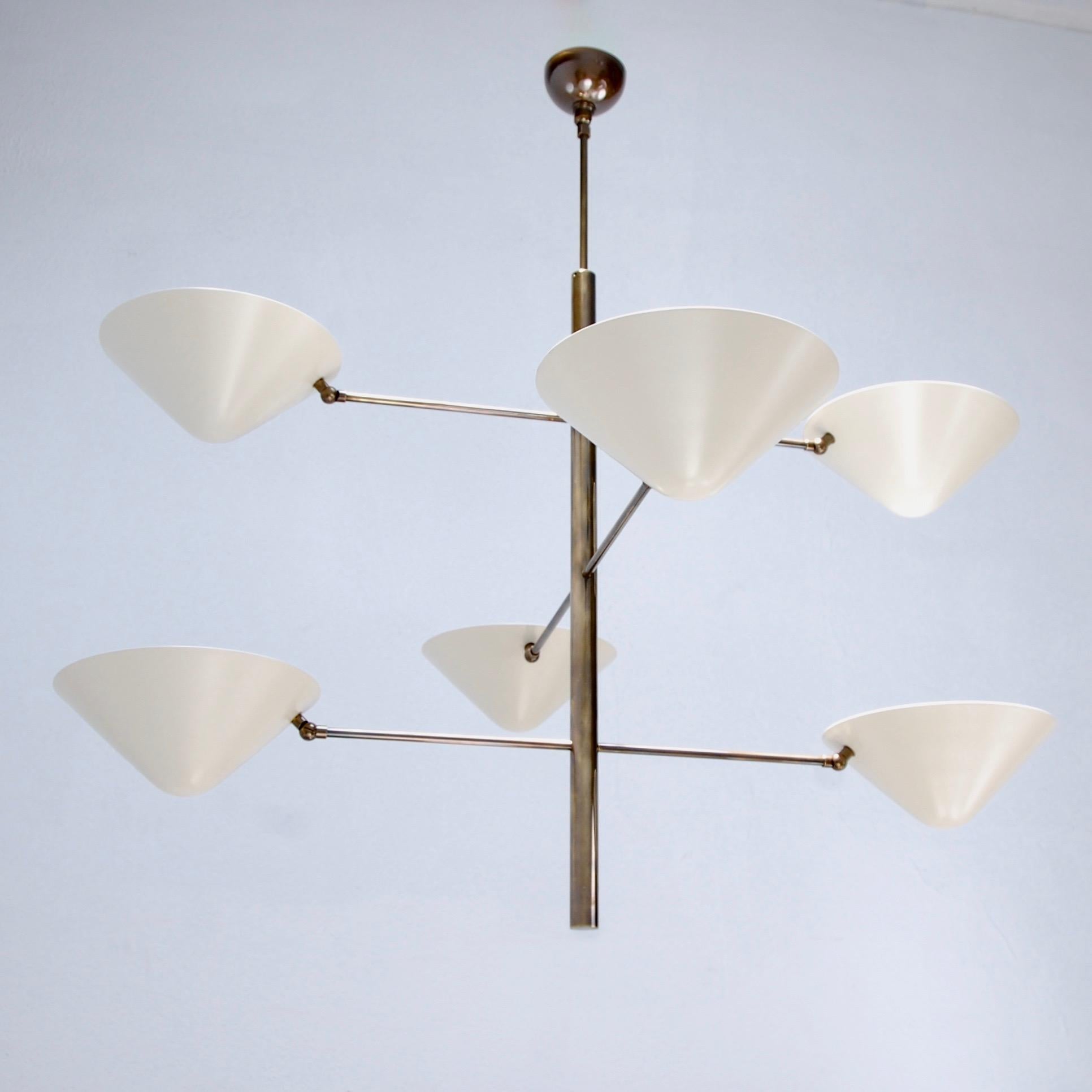 American Off White Tree Chandelier For Sale