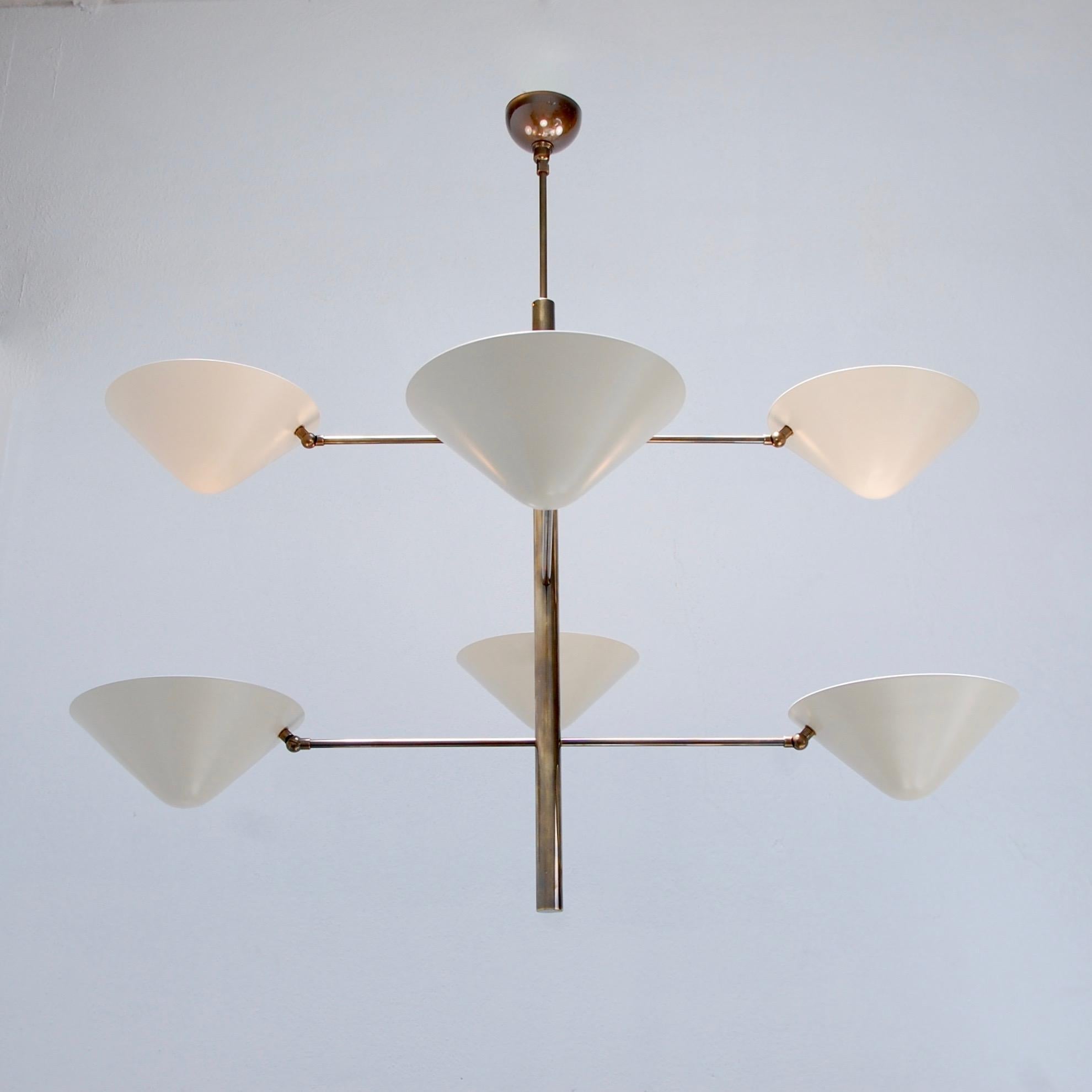 Off White Tree Chandelier In New Condition For Sale In Los Angeles, CA