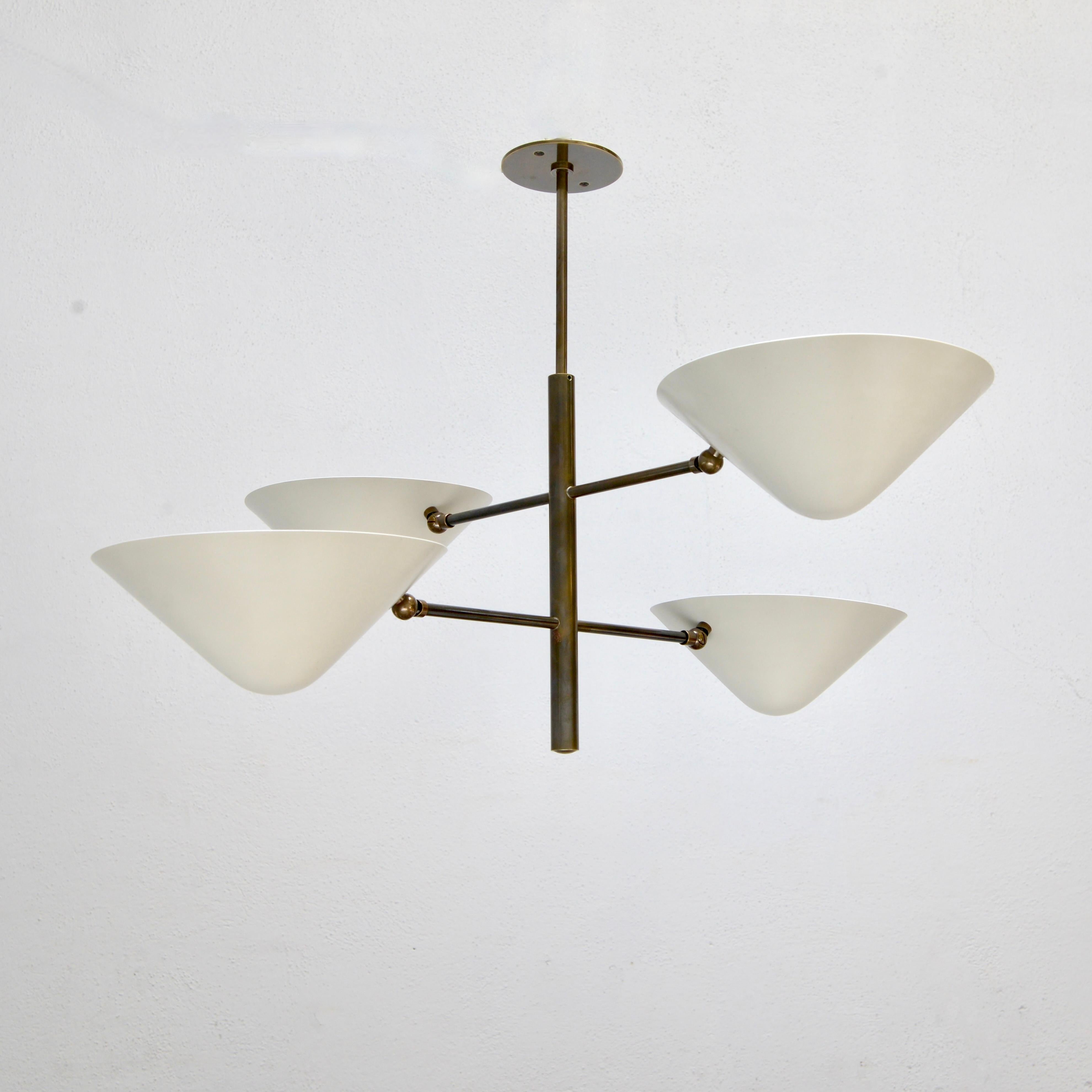 Off White Tree Chandelier SM In New Condition For Sale In Los Angeles, CA