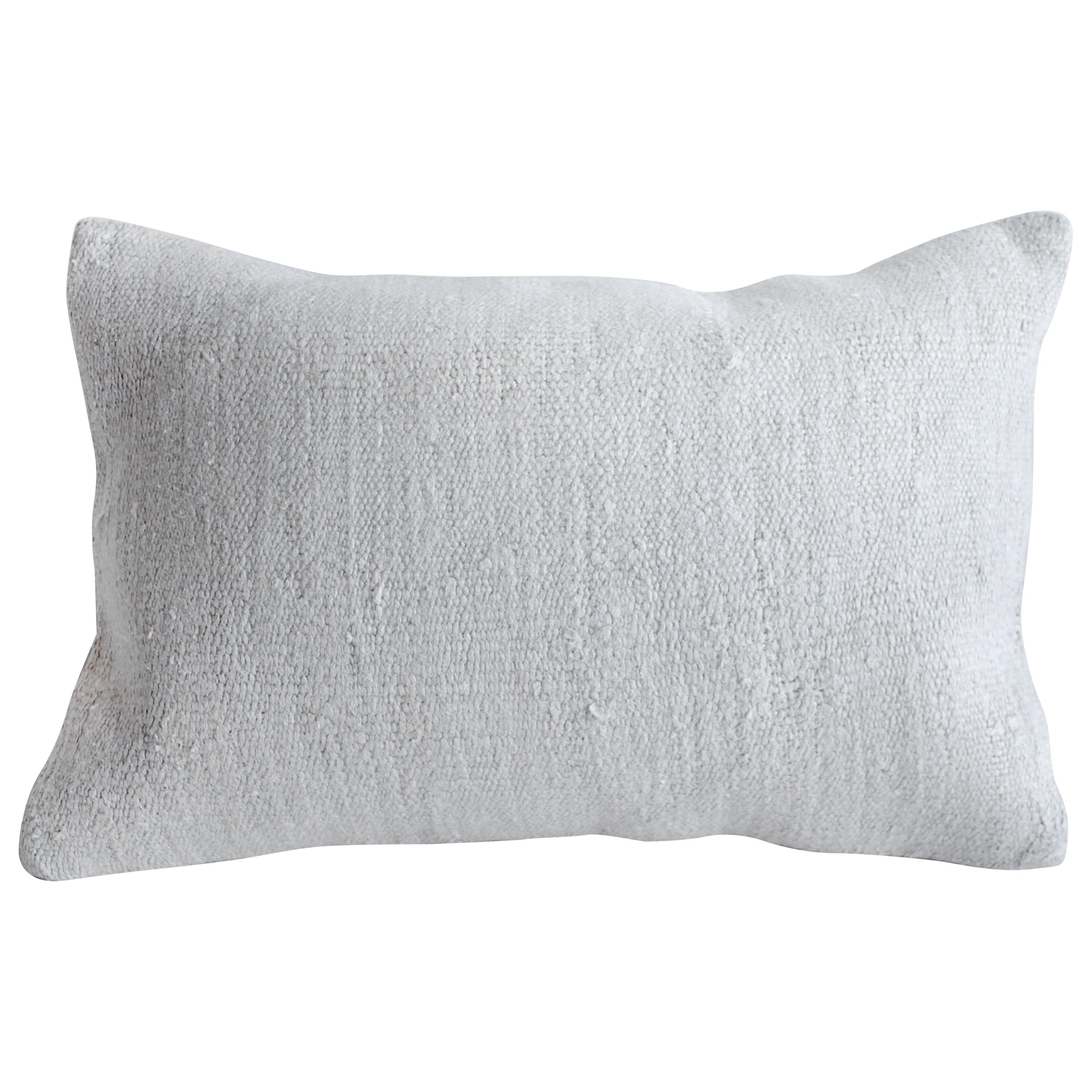 off white lumbar pillow
