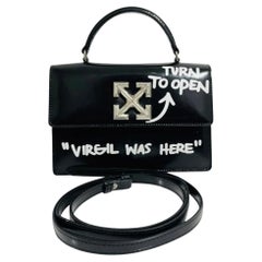 Off-White Virgil Abhloh 1.4 Jitney Leather Crossbody Bag